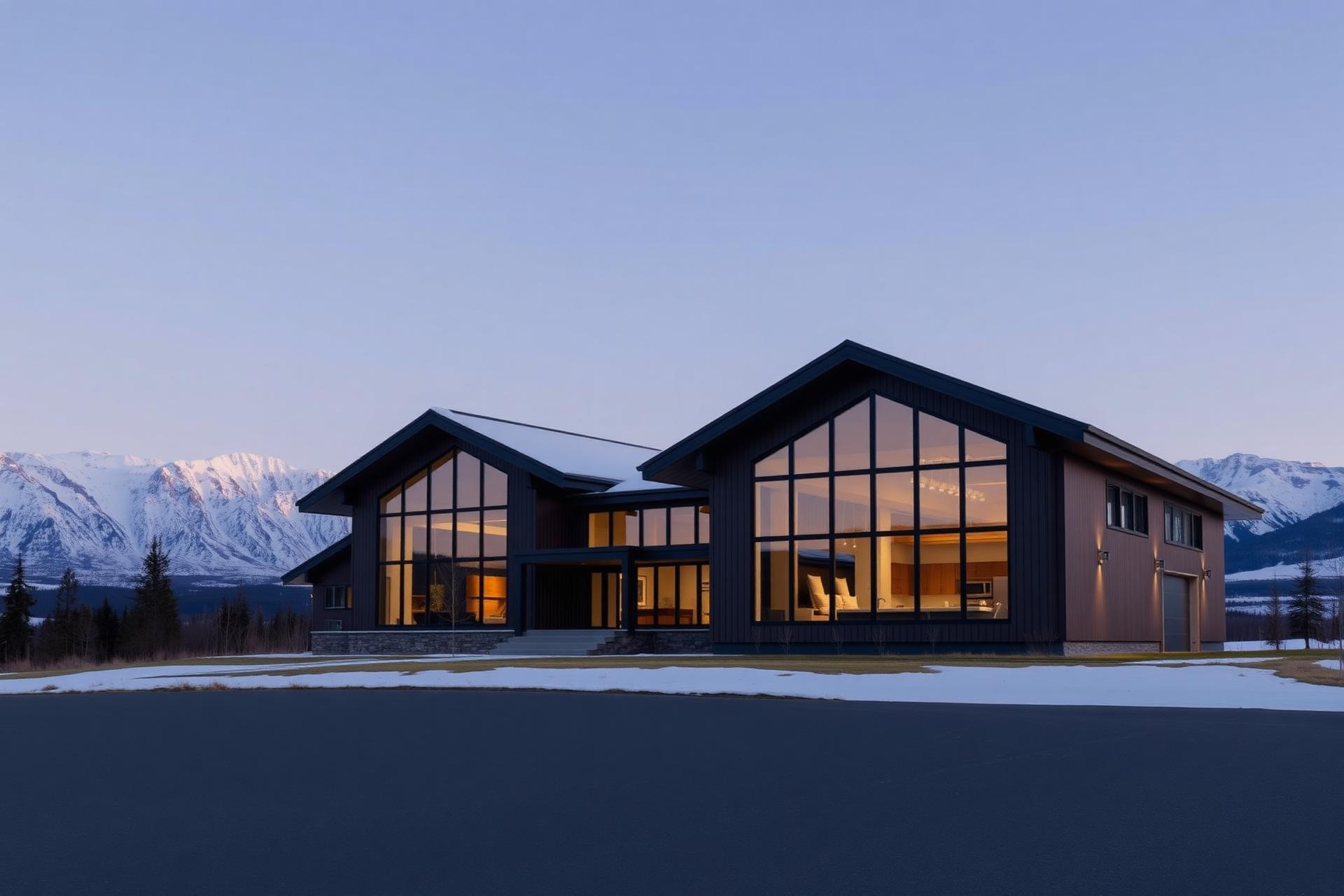 Luxury Alaska mountain home